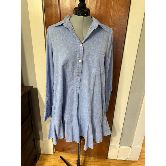 Tuckernuck Dresses & Skirts - Tuckernuck Callahan Chambray Dress – Size Small, EUC